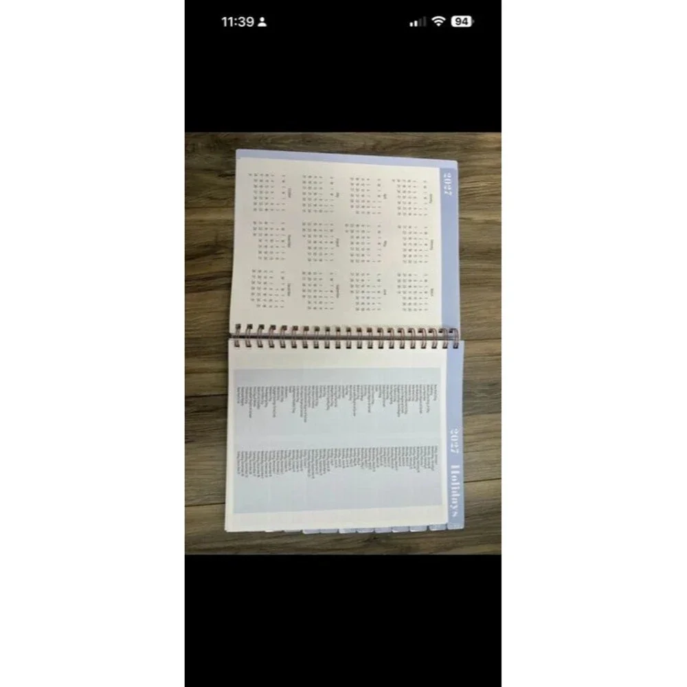 Planner 2026-2027 Monthly & Weekly Layout - Pen + Gear Goose & Bow theme 90s